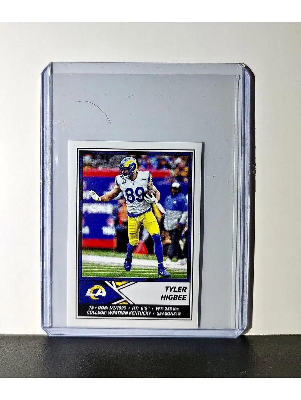 Tyler Higbee 2024 Panini NFL Sticker #512 Los Angeles Rams